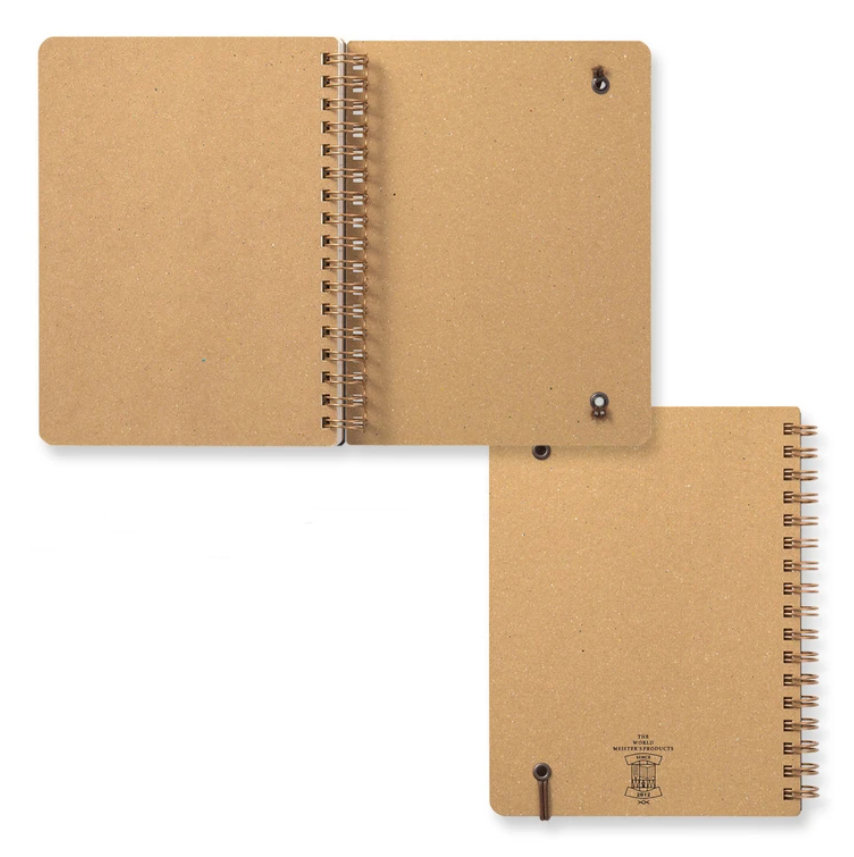 MD Ring B6 Notebook Grain - Smidapaper Ikigai Shop