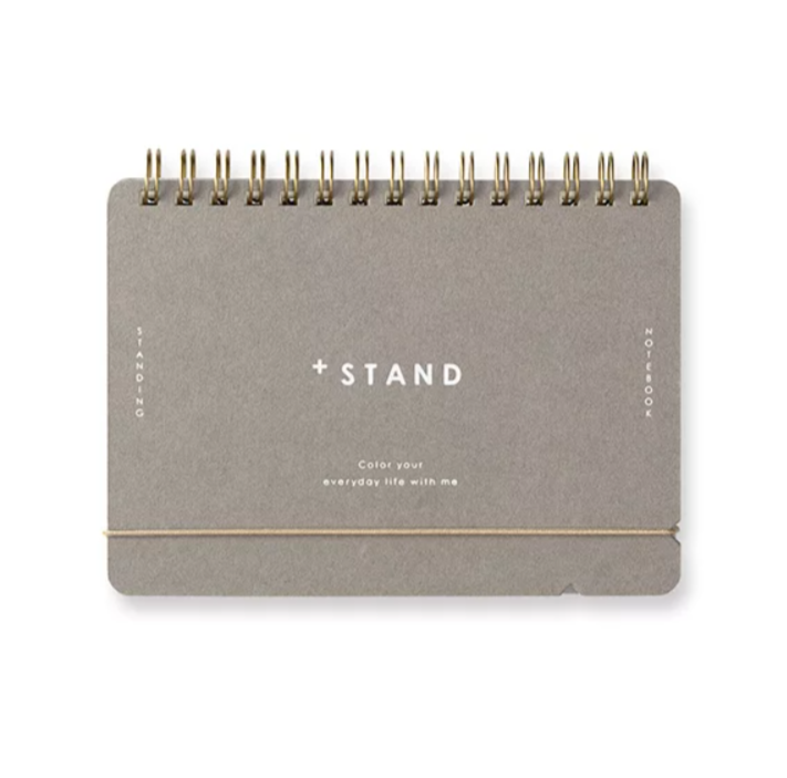 MD +Stand A6 Notebook Cross Grid - Smidapaper Ikigai Shop