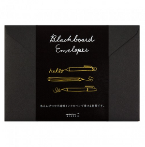 MD Blackboard Envelope - Smidapaper Ikigai Shop