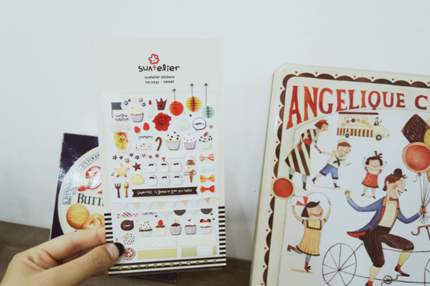Suatelier - Stickers - Sweet - Smidapaper Ikigai Shop