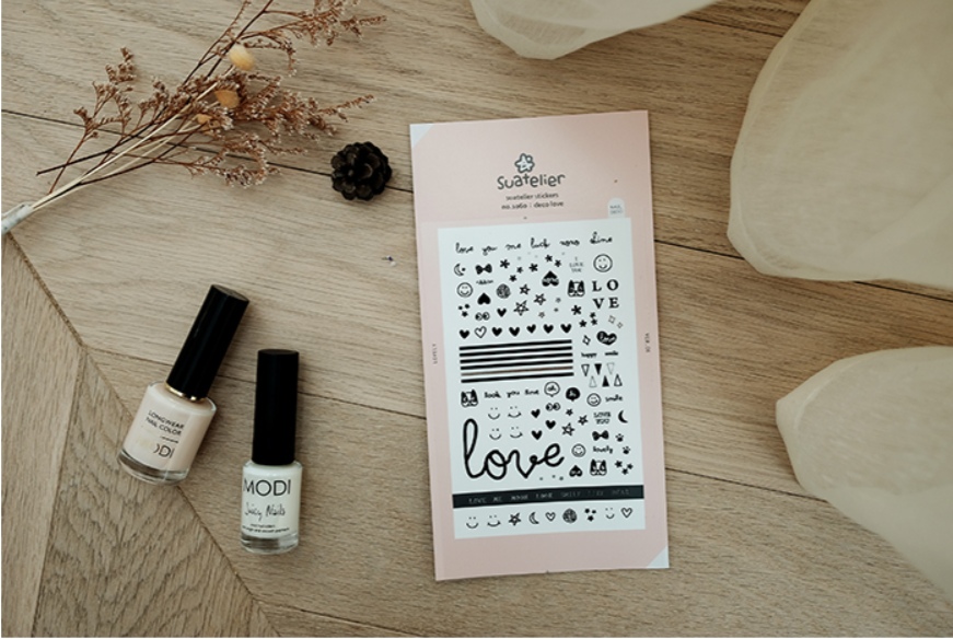Suatelier - Stickers - Deco Love - Smidapaper Ikigai Shop