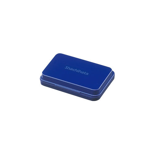 Shachihata Basic Ink Pad Small - Blue Indigo - Smidapaper Ikigai Shop