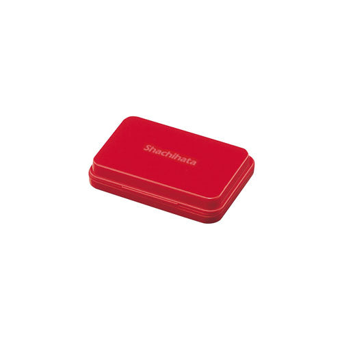 Shachihata Basic Ink Pad Small - Red - Smidapaper Ikigai Shop