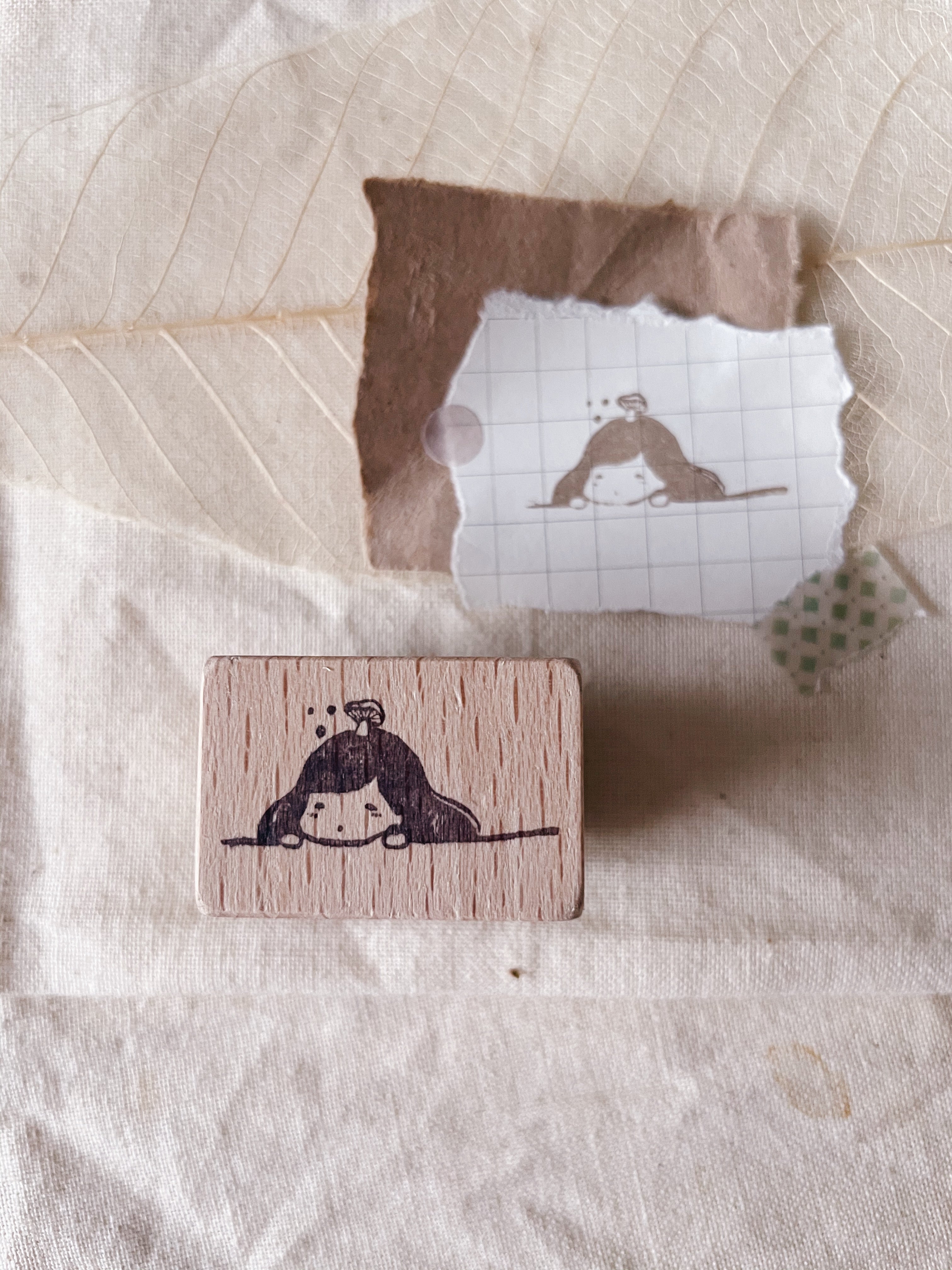 msbulat Sien... Rubber Stamp - Smidapaper Ikigai Shop