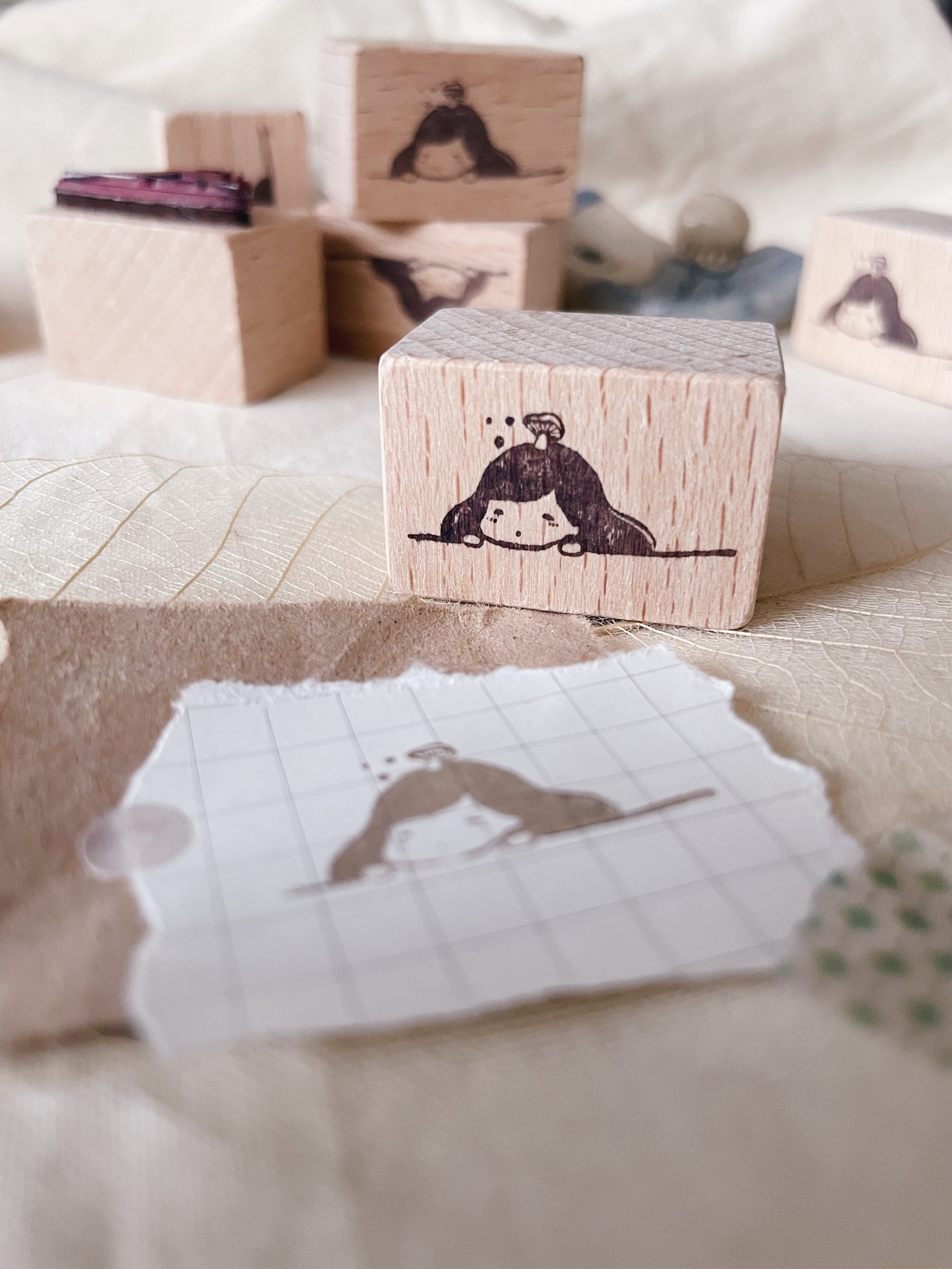 msbulat Sien... Rubber Stamp - Smidapaper Ikigai Shop