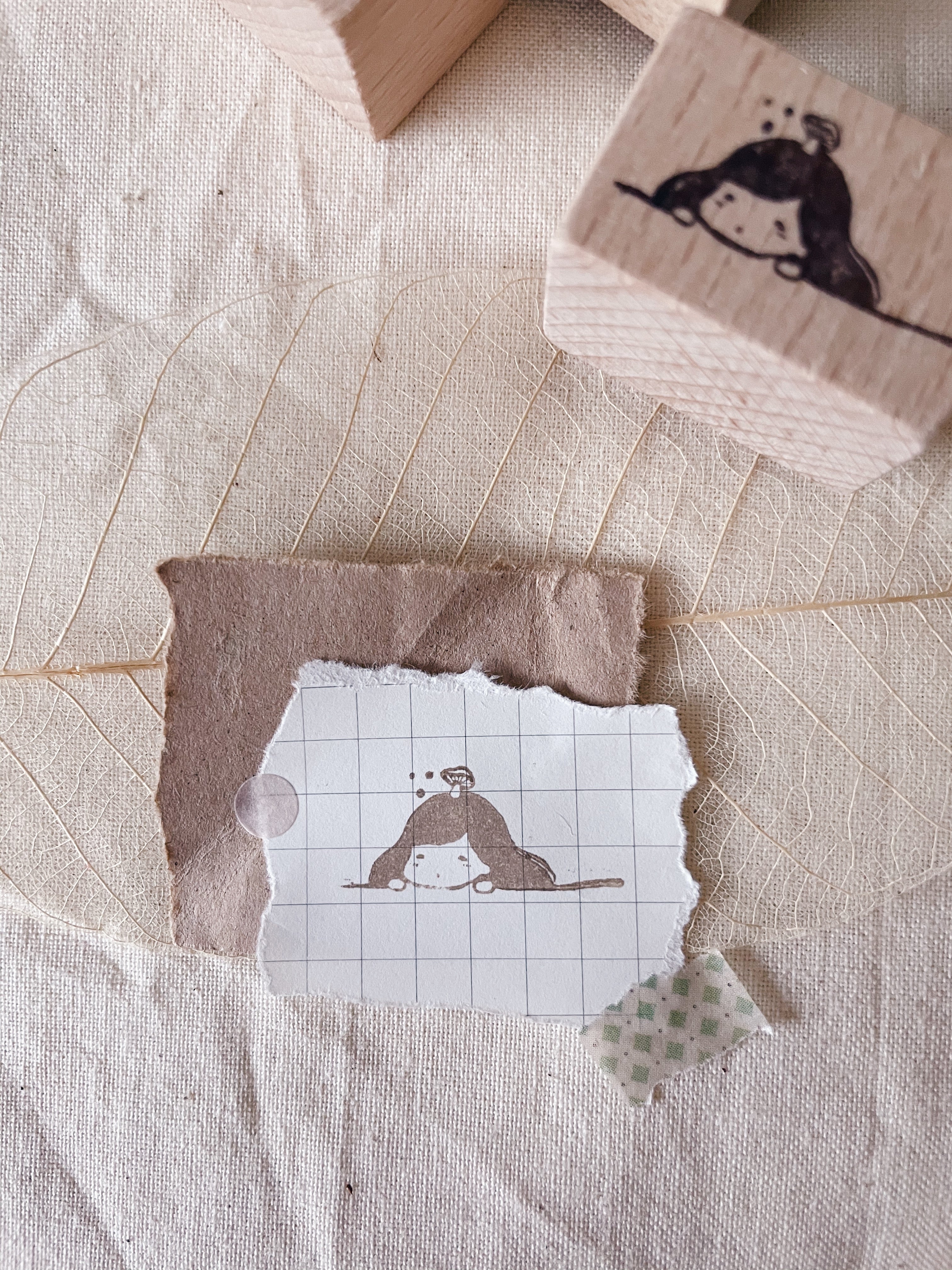 msbulat Sien... Rubber Stamp - Smidapaper Ikigai Shop