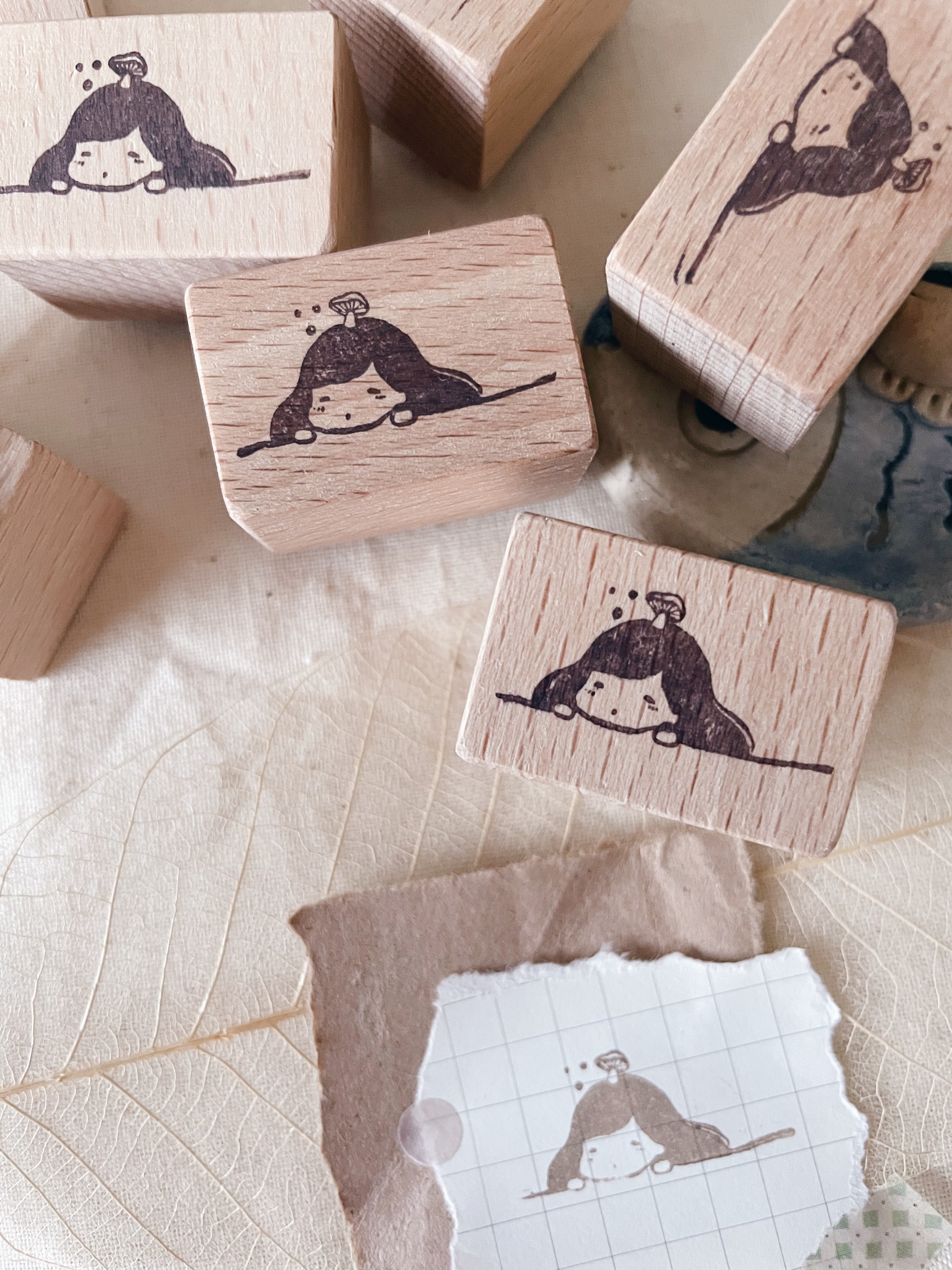 msbulat Sien... Rubber Stamp - Smidapaper Ikigai Shop
