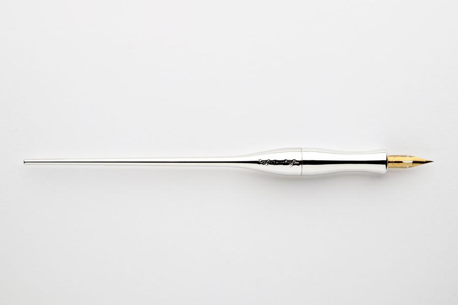 Moblique - 2-in-1 Penholder - Silver Storm (Chrome) - Smidapaper Ikigai Shop