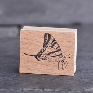 Stempel Jazz Rubber Stamp - Butterfly Sideways - Medium - Smidapaper Ikigai Shop