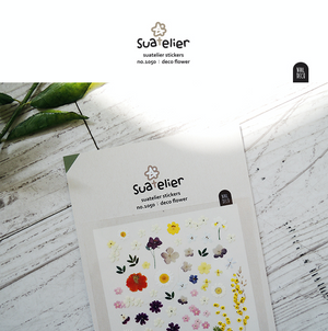 Suatelier - Stickers - Deco Flower - Smidapaper Ikigai Shop