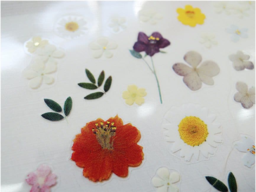 Suatelier - Stickers - Deco Flower - Smidapaper Ikigai Shop