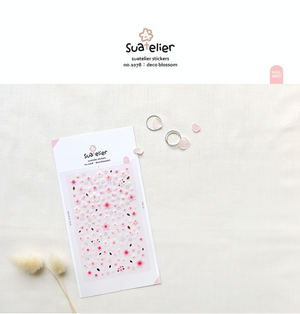 Suatelier - Stickers - Deco Blossom - Smidapaper Ikigai Shop