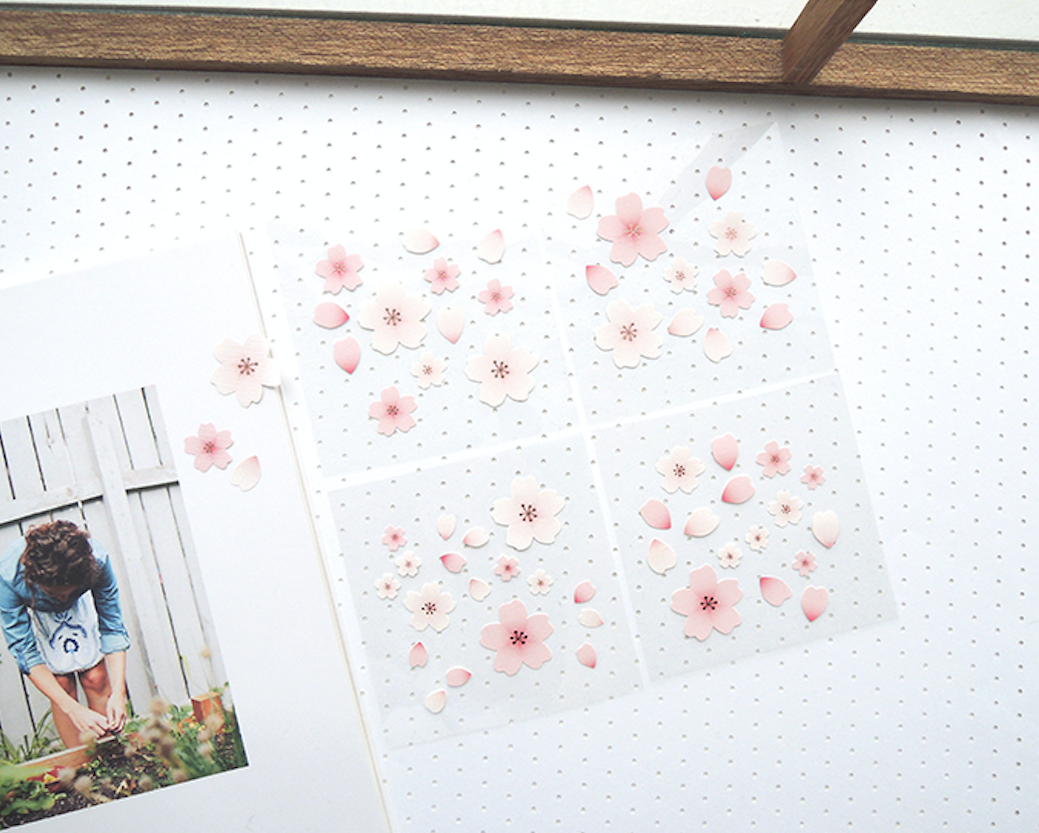Suatelier - Stickers - Blossom - Smidapaper Ikigai Shop