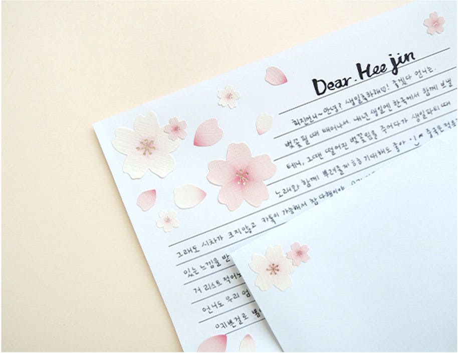 Suatelier - Stickers - Blossom - Smidapaper Ikigai Shop