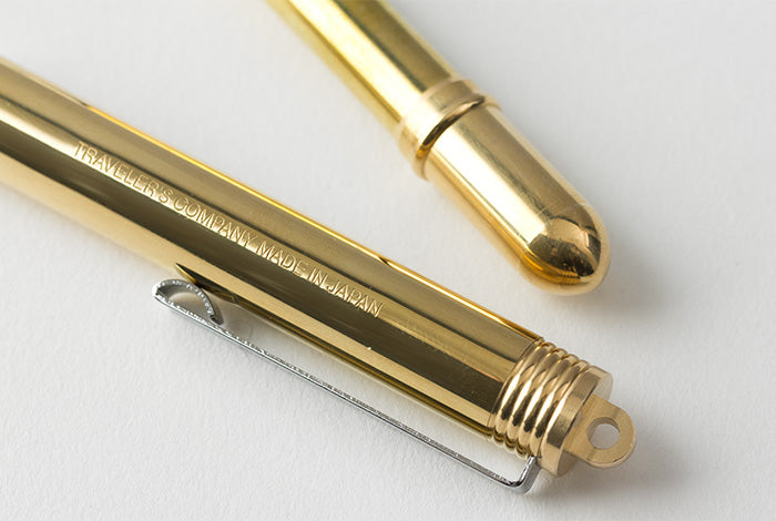 Traveler's Company TN Brass Fountain Pen - Smidapaper Ikigai Shop