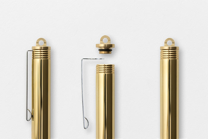 Traveler's Company TN Brass Fountain Pen - Smidapaper Ikigai Shop