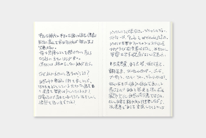 Traveler's Notebook Refill - Passport Size - 005 Lightweight Paper - Smidapaper Ikigai Shop