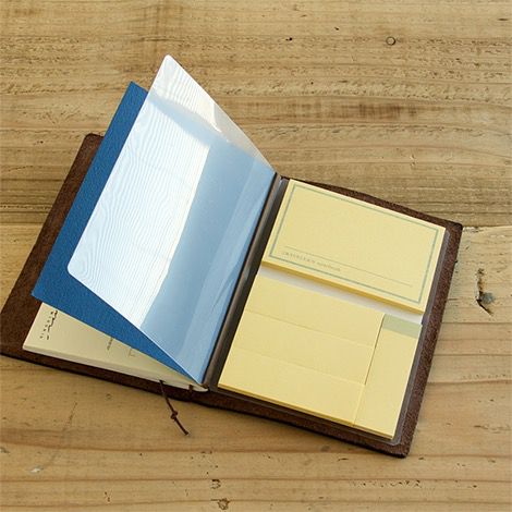 Traveler's Notebook Refill - Passport Size - 012 Sticky Notes - Smidapaper Ikigai Shop