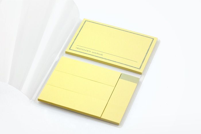 Traveler's Notebook Refill - Passport Size - 012 Sticky Notes - Smidapaper Ikigai Shop