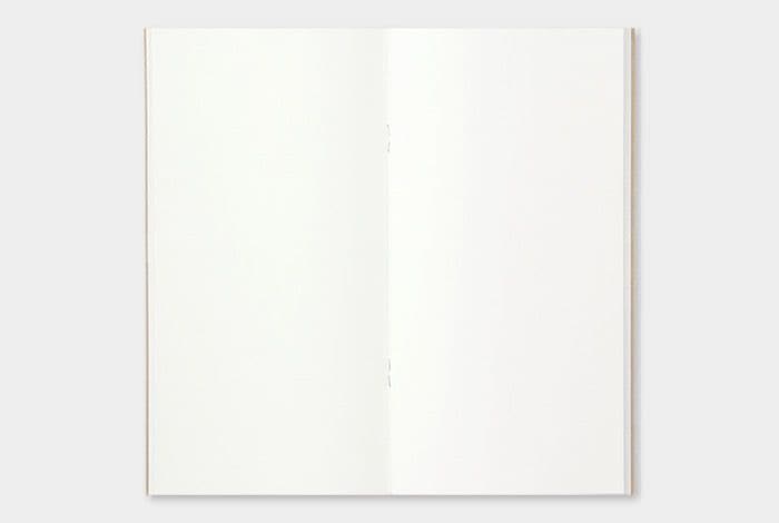 Traveler's Notebook Refill - Regular Size - 003 Blank Notebook - Smidapaper Ikigai Shop