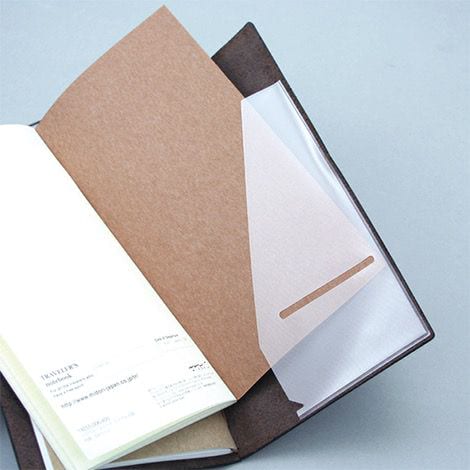 Traveler's Notebook Refill - Regular Size - 006 Pocket Sticker - Smidapaper Ikigai Shop