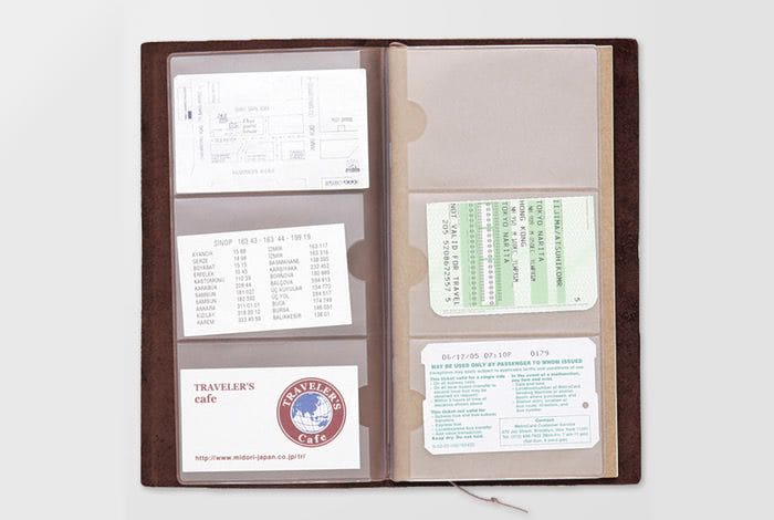 Traveler's Notebook Refill - Regular Size - 007 Card File - Smidapaper Ikigai Shop