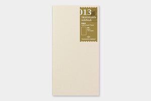 Traveler's Notebook Refill - Regular Size - 013 Lightweight Paper - Smidapaper Ikigai Shop