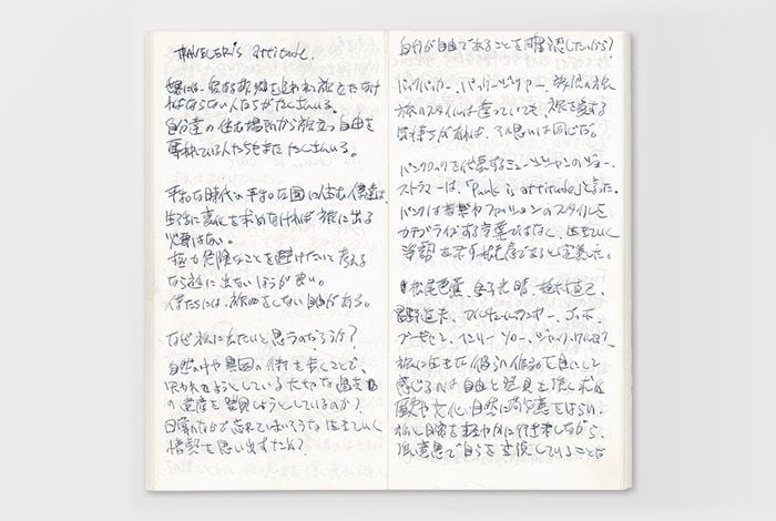 Traveler's Notebook Refill - Regular Size - 013 Lightweight Paper - Smidapaper Ikigai Shop