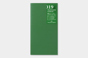 Traveler's Notebook Refill - Regular Size - 019 Weekly Free Diary Memo - Smidapaper Ikigai Shop