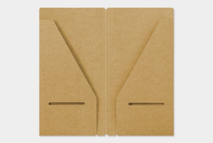 Traveler's Notebook Refill - Regular Size - 020 Kraft Paper Folder - Smidapaper Ikigai Shop