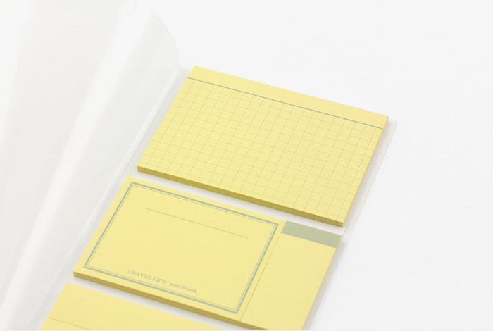Traveler's Notebook Refill - Regular Size - 022 Sticky Notes - Smidapaper Ikigai Shop
