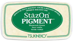 Tsukineko - StazOn Pigment - Green - Smidapaper Ikigai Shop