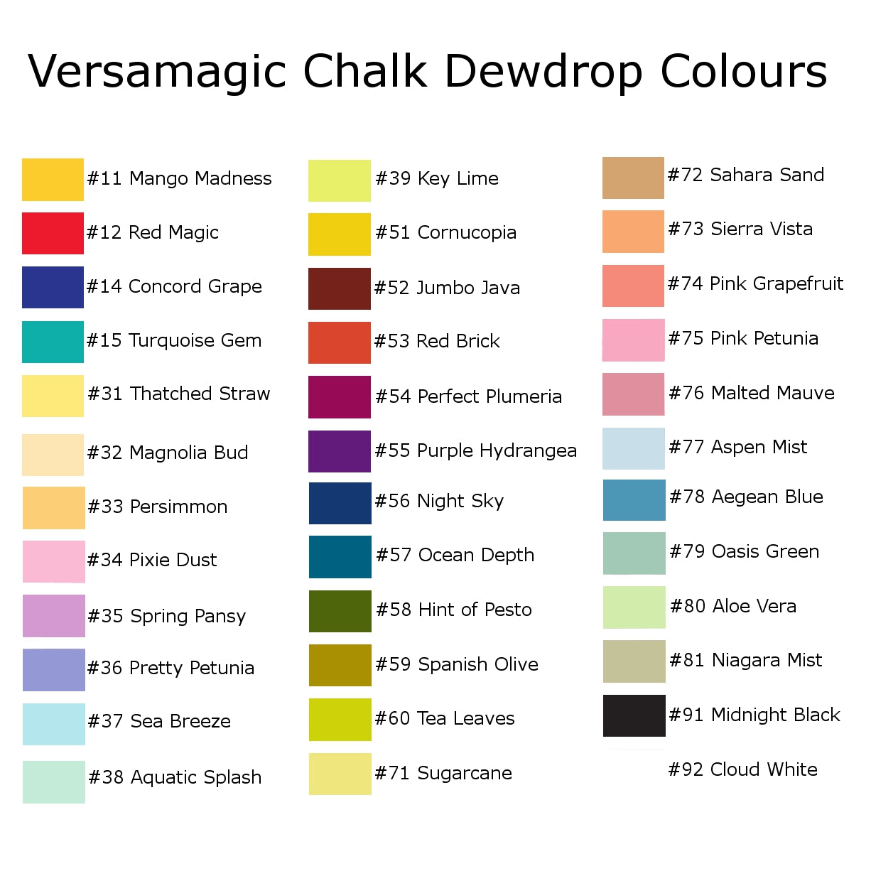 Tsukineko Versa Magic Dew Drop Ink - Smidapaper Ikigai Shop