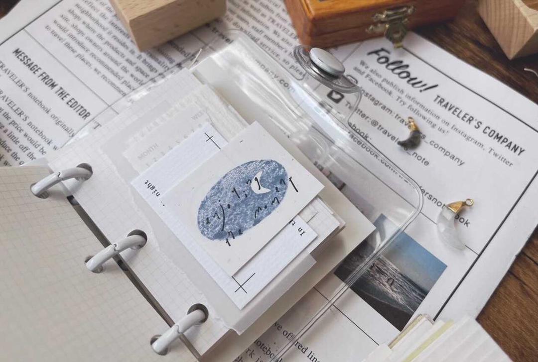 Penny Fei Star, Moon, Cloud Rubber Stamp Set (set of 3) - Smidapaper Ikigai Shop