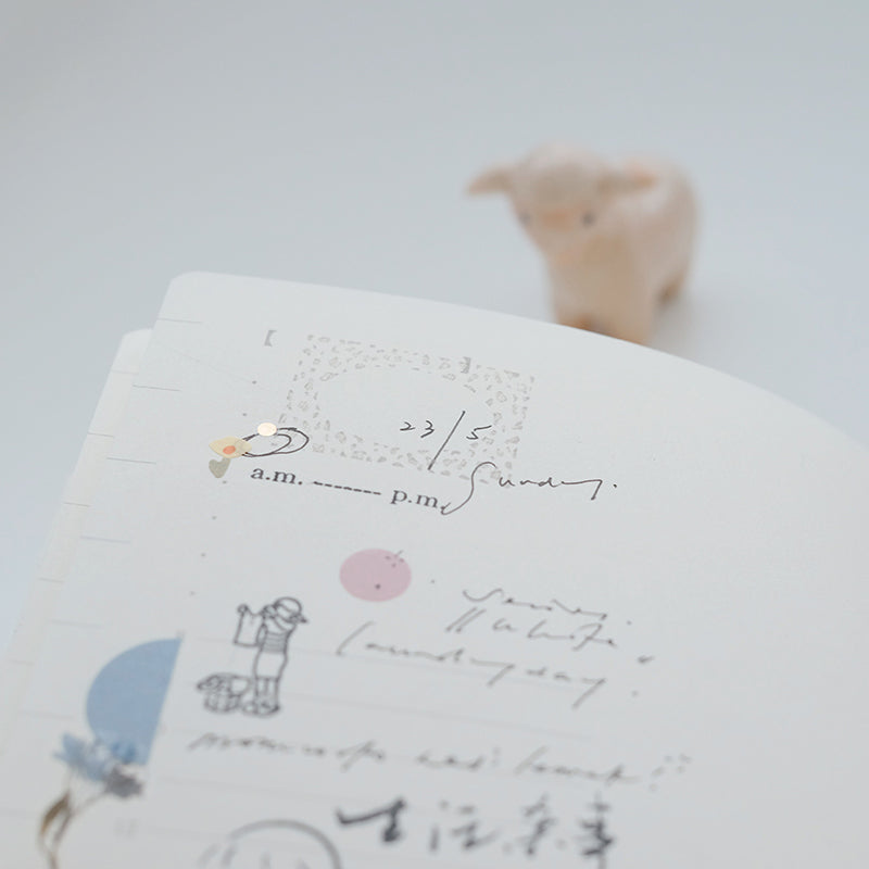 PC 9pt Tiny Text Rubber Stamps (18 types) - Smidapaper Ikigai Shop