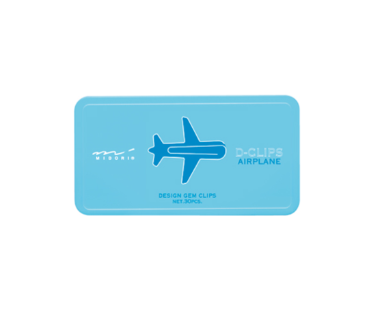 Midori D-Clips Box Airplane - Smidapaper Ikigai Shop