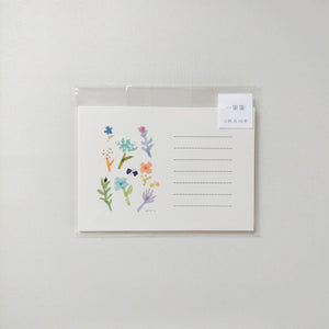 Miki Tamura Note Paper: Flower Time - Smidapaper Ikigai Shop