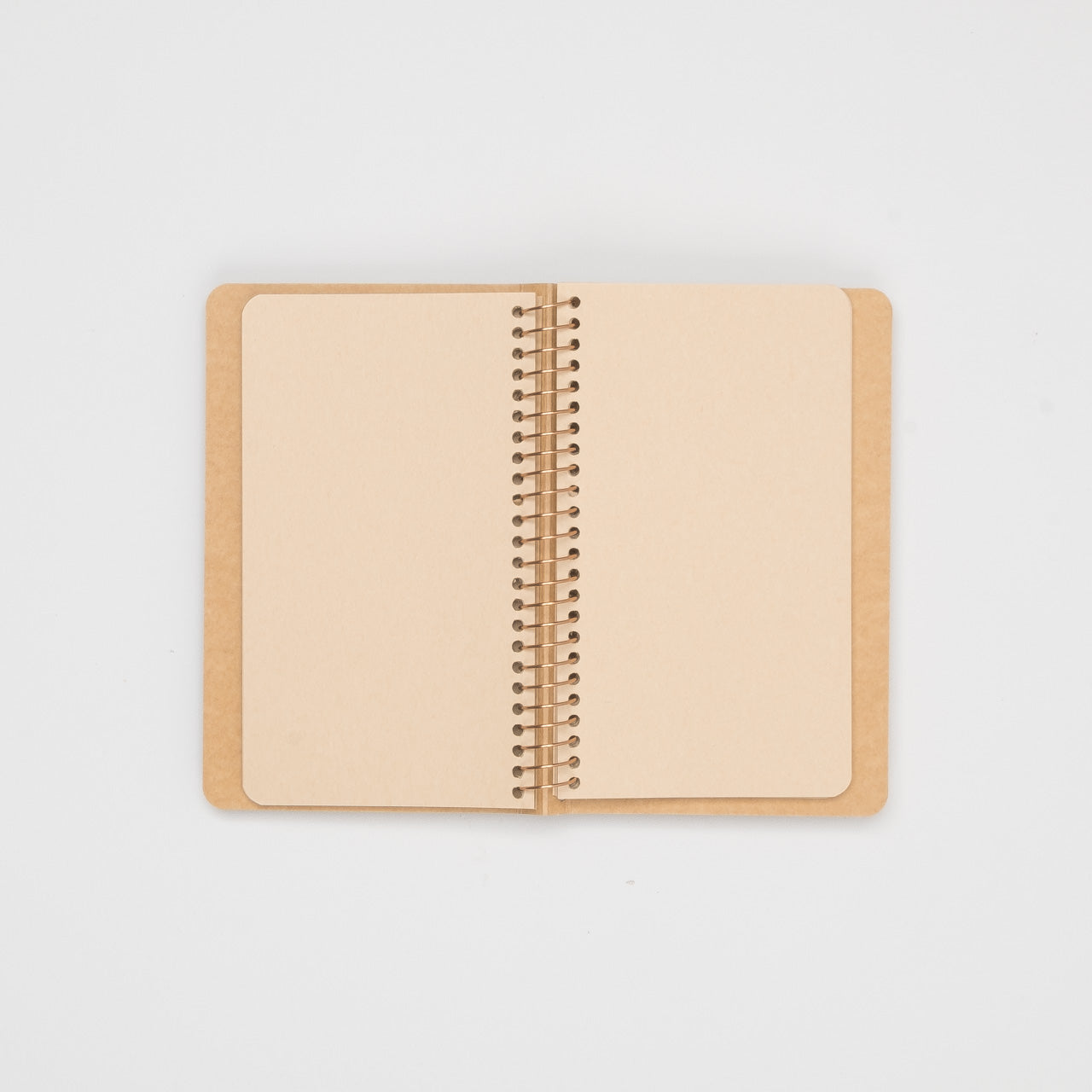 MD Spiral Ring A6 Camel Notebook - Smidapaper Ikigai Shop