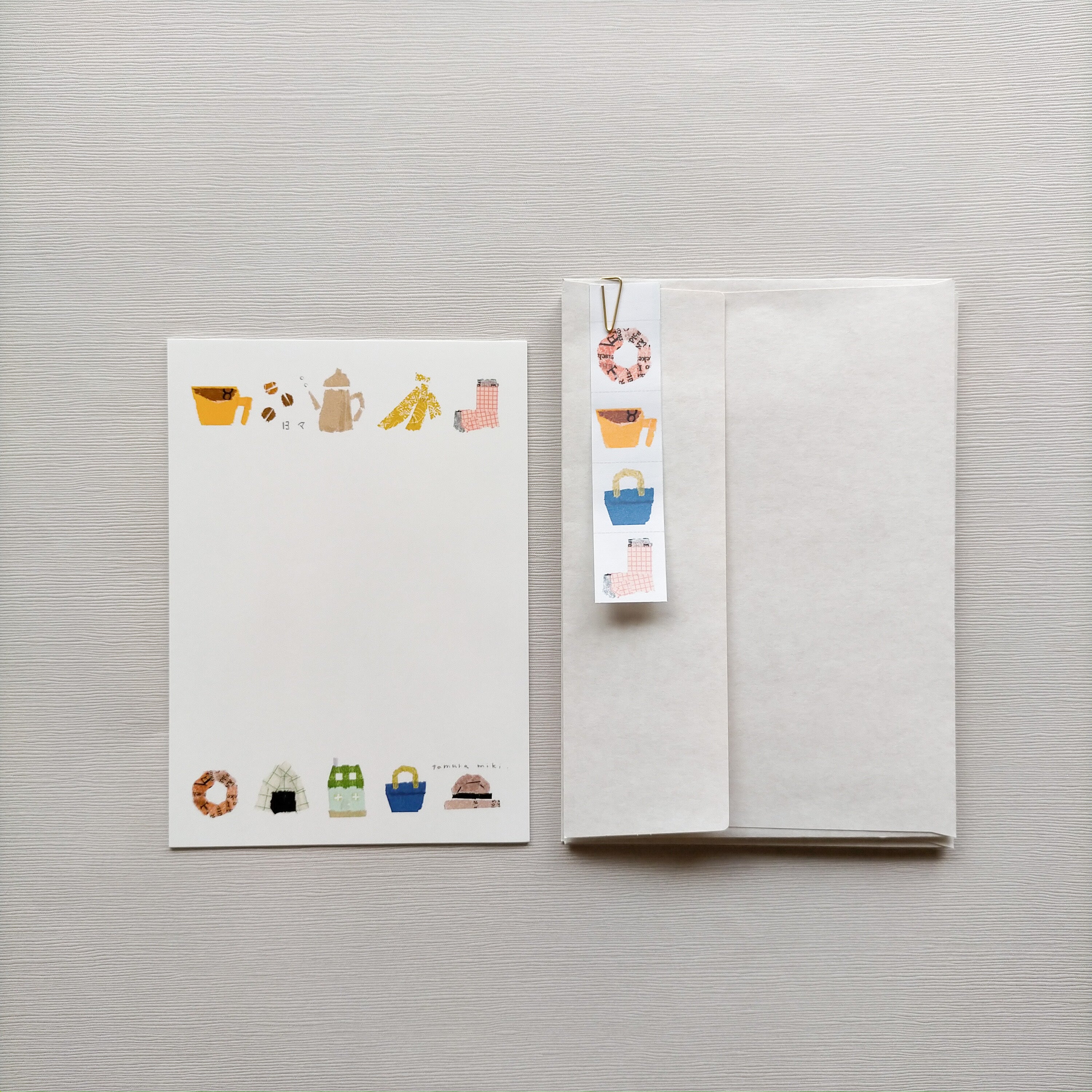 Miki Tamura Letter Set: Daily Life - Smidapaper Ikigai Shop