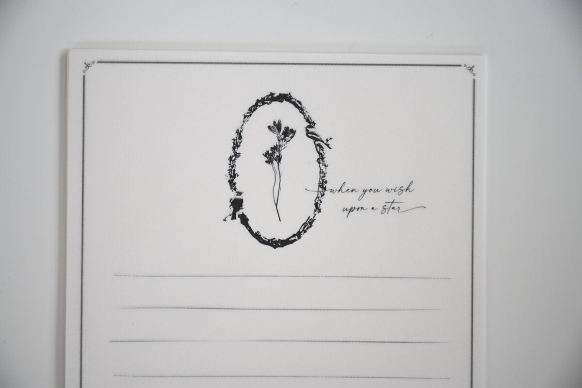 Tutty Design A6 Memo Paper: Astlantia - Smidapaper Ikigai Shop