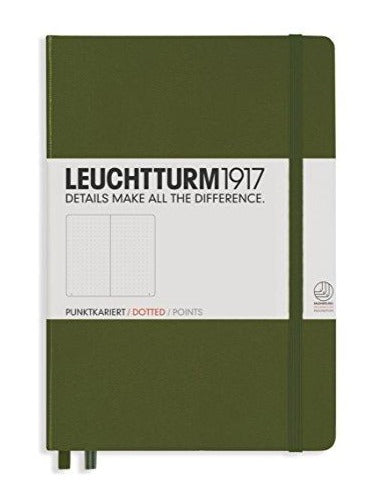 Leuchtturm1917 - A5 Medium Dotted Notebook (multiple colours available) - Smidapaper Ikigai Shop