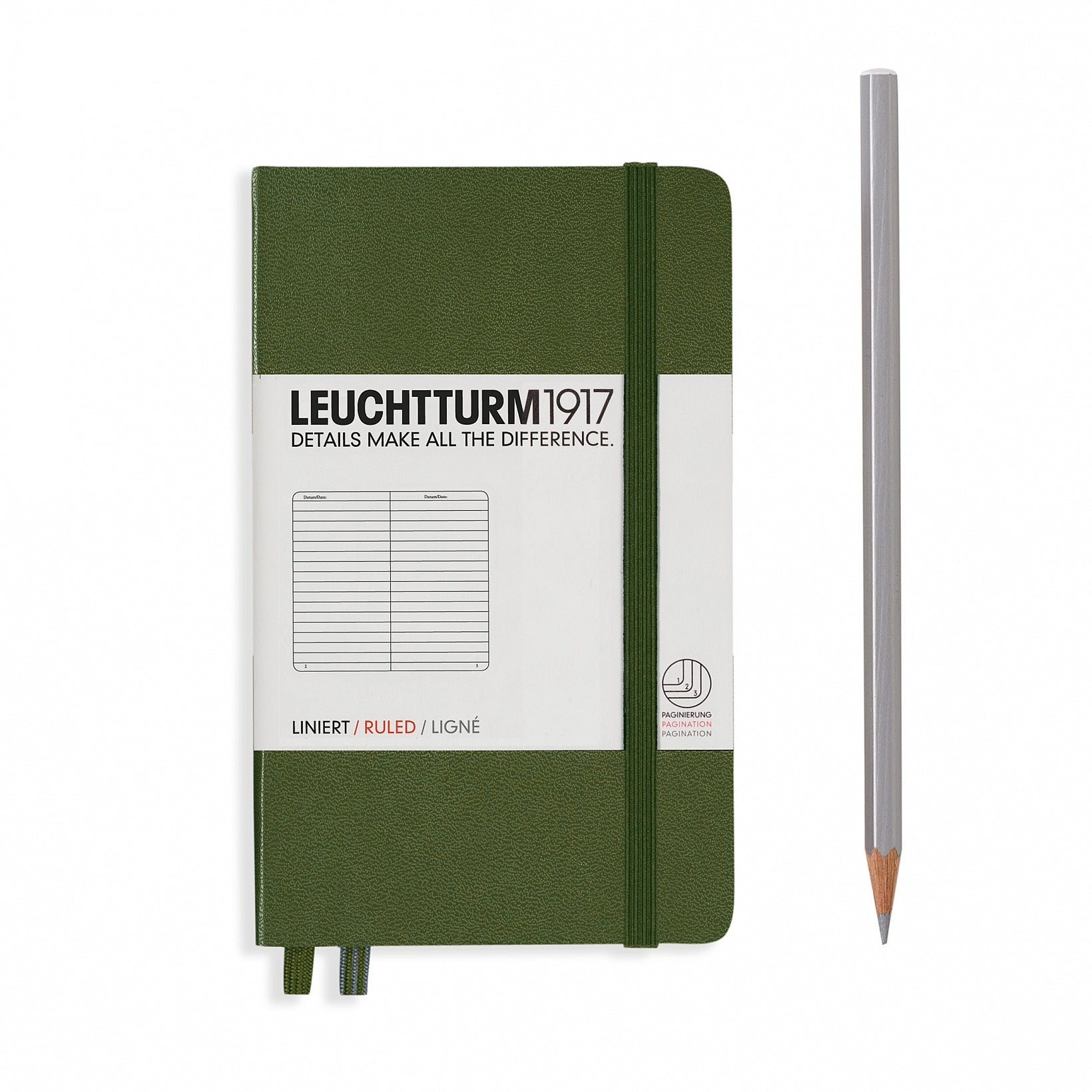 Leuchtturm1917 - A6 Ruled Hardcover Notebook (multiple colours available) - Smidapaper Ikigai Shop
