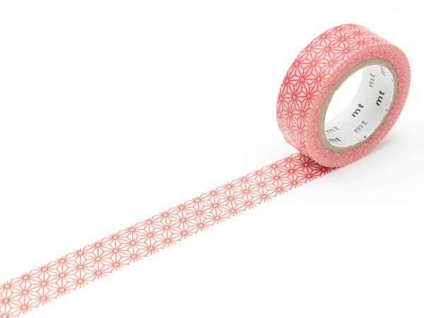 MT Washi Tape - Asanoha Shuaka MT01D215 - Smidapaper Ikigai Shop