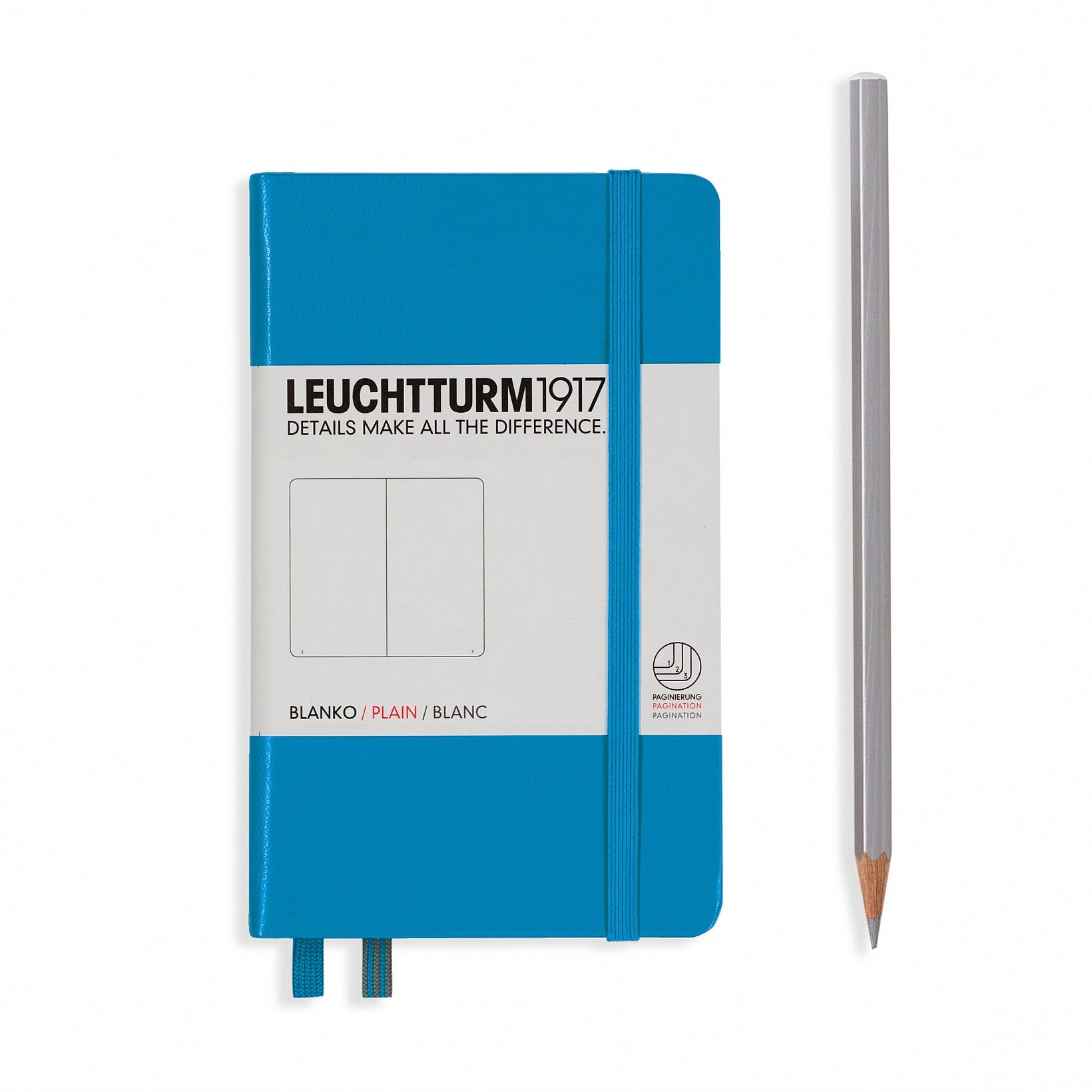 Leuchtturm1917 - A6 Blank Hardcover Notebook (multiple colours available) - Smidapaper Ikigai Shop