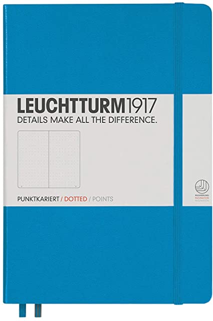 Leuchtturm1917 - A5 Medium Dotted Notebook (multiple colours available) - Smidapaper Ikigai Shop
