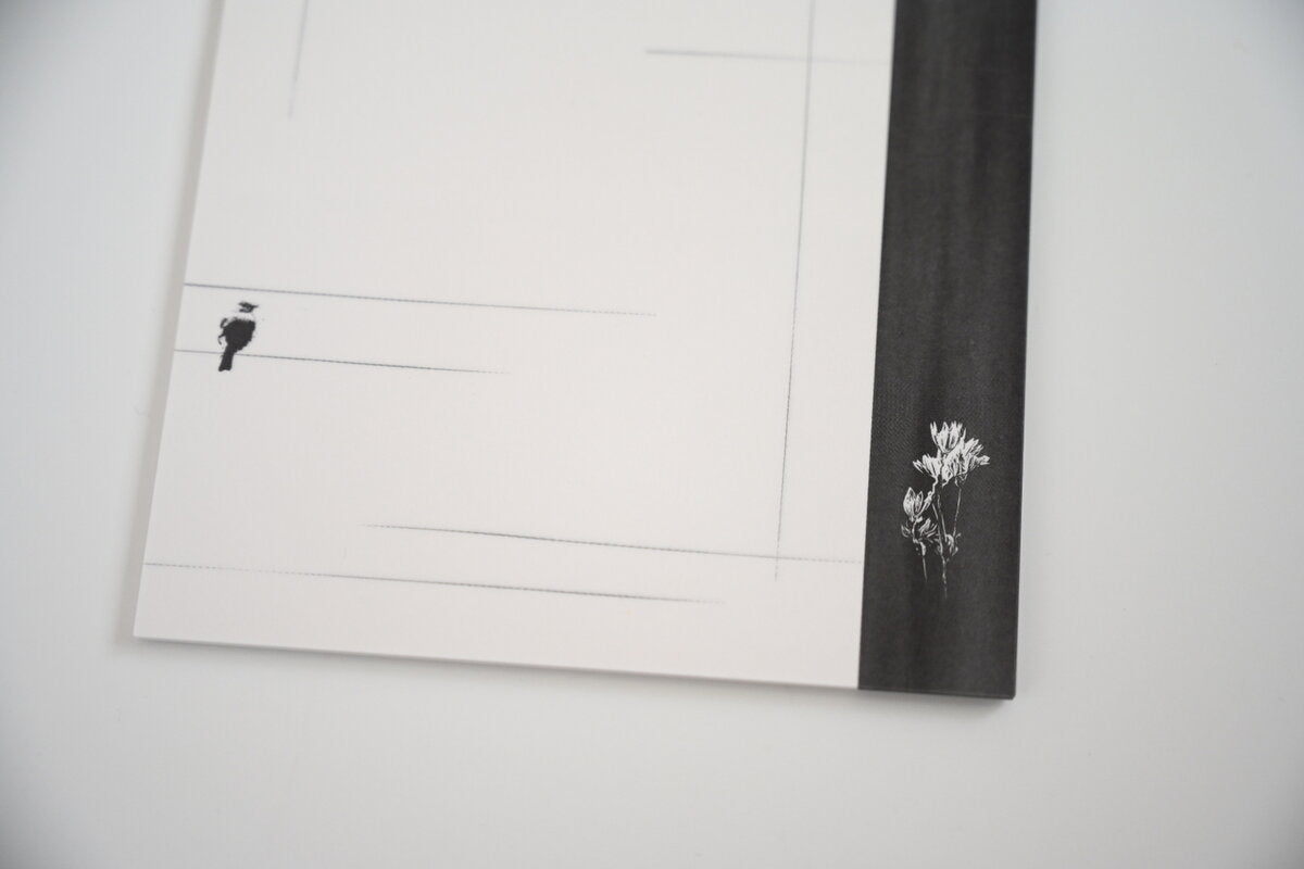 Tutty Design A6 Memo Paper: Astlantia - Smidapaper Ikigai Shop
