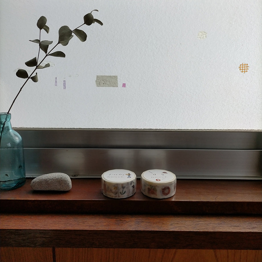 Miki Tamura Washi Tape: Fine Day - Smidapaper Ikigai Shop