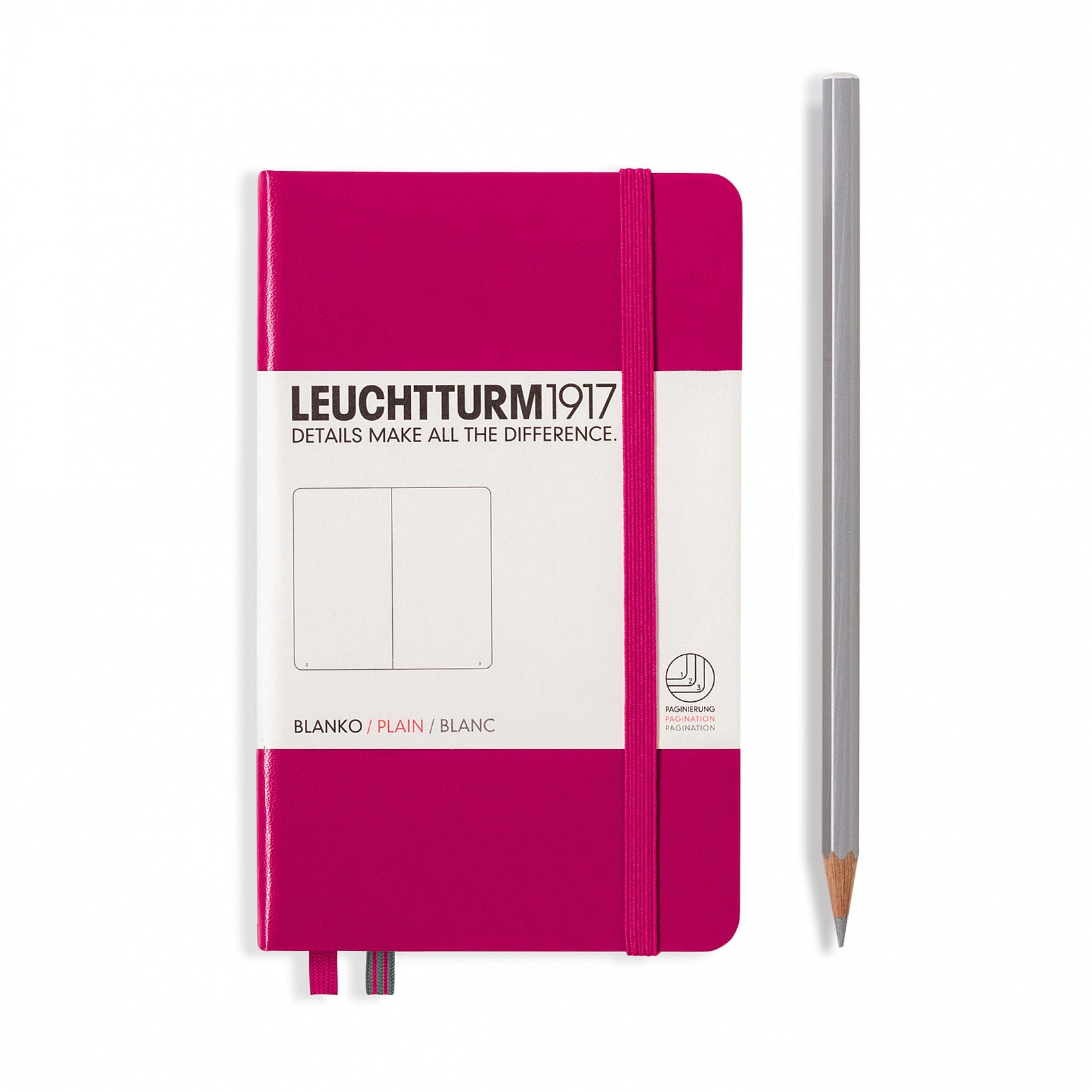 Leuchtturm1917 - A6 Blank Hardcover Notebook (multiple colours available) - Smidapaper Ikigai Shop