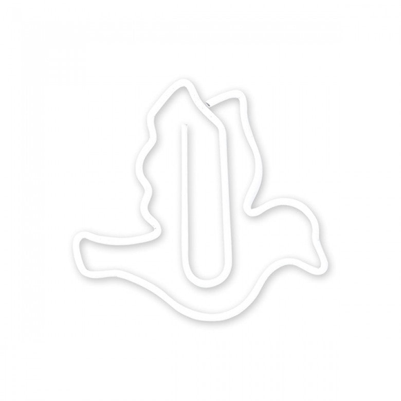 Midori D-Clips Bird ( White ) - Smidapaper Ikigai Shop