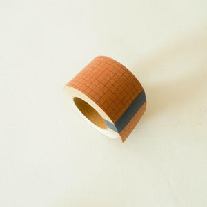 Classiky Craft Paper Blue Grid Tape (30mm x 10m) - Smidapaper Ikigai Shop